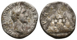 CAPPADOCIA (3,01g, 17mm) Caesaraea, Antoninus Pius (138-161) AR drachm, AD 139. Obv: AYTOKP ANTWNEI-NOC CEBACTOC - laureate head right 
Rev: YPA-TOC ...
