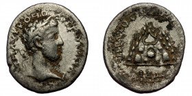 CAPPADOCIA, Caesarea, Commodus (177-192) AR Drachm (Silver. 4.18 g. 20 mm)
laureate head right.
Rev: Mt. Argaios with trees; star above. 
Sydenham,...