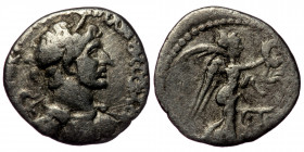 CAPPADOCIA, Caesarea, Hadrian (117-138) AR Hemidrachm (Silver, 1.42g, 14mm) 
Obv: AVTO KAIC TPAI AΔ - PIANOC CEBACT - laureate, draped and cuirassed ...