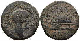 CAPPADOCIA (11,95g, 27mm) Caesarea, Gordian III (238-244) AE, Dated Year 6=AD 243 
Obv: AV K M ANT ΓOΡΔIANOC C - laureate head right 
Rev: MHTΡO KAI...