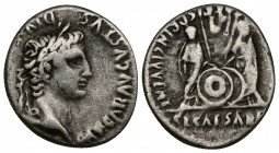 AUGUSTUS (27 BC-AD 14) AR Denarius (Silver 3.80g. 19mm) Lugdunum (Lyon), Struck 2 BC - AD 12.
Obv: CAESAR AVGVSTVS DIVI F PATER PATRIAE - laureate he...