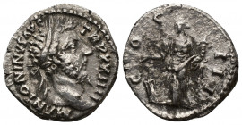 MARCUS AURELIUS (161-180) AR Denarius (Silver, 3.01g, 19mm) Rome, 170
Obv: M ANTONINVS AVG TR P XXIIII - laureate head of Marcus Aurelius to right re...