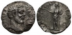 CLODIUS ALBINUS (Caesar, 193-195) AR Denarius (Silver, 2.04g, 19mm) Rome, 193-195. 
Obv: D CLOD SEPT ALBIN CAES - bare head to right 
Rev: FELICITAS...