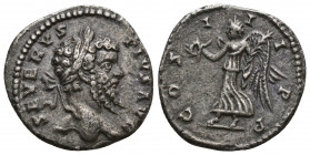 SEPTIMIUS SEVERUS (193-211) AR Denarius (Silver, 2.83g, 18mm) Rome, 198-200 
Obv: L SEPT SEV AVG IMP XI PART MAX - laureate head right 
Rev: COS II ...