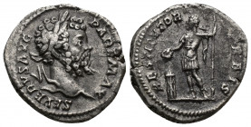 SEPTIMIUS SEVERUS (193-211) AR Denarius (Silver, 2.86g, 19mm) Rome, 200-201 
Obv: SEVERVS AVG PART MAX - laureate head to right 
Rev: RESTITVTOR VRB...