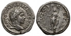 CARACALLA (198-217) AR Denarius (Silver, 3.18g, 20mm) Rome, 215. 
Obv: ANTONINVS PIVS AVG GERM - Laureate head of Caracalla to right 
Rev: VENVS VIC...