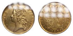 GREAT BRITAIN. George II, 1727-60. Gold 2 Guineas 1738, London. 16.8 g. S-3667B. A very attractive specimen with a great deal of lustre. Just a few fa...