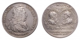 SWEDEN. Fredrik I, 1720-51. Riksdaler 1721, Stockholm. 29.4 g. Ahlstrom 58b. Without signature by engraver C. Hedlinger.