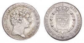 SWEDEN. Carl XIV Johan, 1818-44. 1/6 Riksdaler 1819, Stockholm. 6.3 g. Mintage 52,194. Ahlstrom 55. Good very fine.