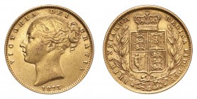 GREAT BRITAIN: AUSTRALIA. Victoria, 1837-1901. Gold Sovereign 1873-S, Sydney. Shield. 7.99 g. Mintage 1,478,000. S.3855, Marsh 71. Good very fine.