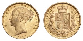GREAT BRITAIN: AUSTRALIA. Victoria, 1837-1901. Gold Sovereign 1886-S, London. Shield. 7.99 g. Mintage 1,667,000. S.3855. Scarcer than the Spink catalo...