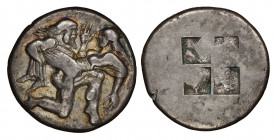 Thrace, Thasos, Stater, 510-490 BC, AG 8.79 g.
Ref: Sear 1357
NGC Choice VF 5/5- 4/5