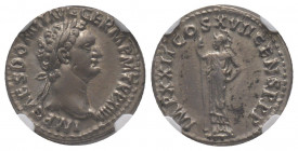 Domitian 81-96
Denarius, Rome, 95-96 AD, AG 
Ref : RIC 790
NGC Choice XF
