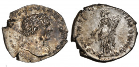 Traianus 98-117
Denarius, 107-109, AG 3.50 g.
Ref : RIC II 118c
NGC AU 4/5, 3/5