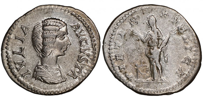 Julia Domna 
Denarius, 196-211, Rome, AG 3.25 g. 
Ref : RIC 574 (Septimius)
NGC ...