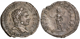 Caracalla 
Denarius, Rome, 213, AG 2.48 g.
Ref : RIC IV 208a
NGC Choice XF 5/5, 3/5