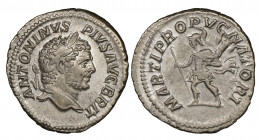 Caracalla 
Denarius, Rome, 212-213, AG 2.91 g.
Ref : RIC 223
NGC Choice XF 4/5, 3/5
