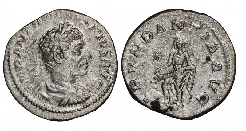 Elagabalus 218-222
Denarius, 220-222 Rome, AG 2.95 g. 
Avers: IMP ANTONINVS PIVS...