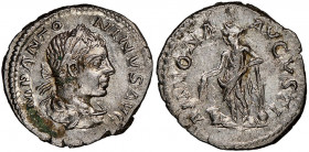 Elagabalus 218-222
Denarius, Rome, AG 3.05 g. 
Ref : RIC 59
NGC Choice XF 5/5, 3/5
