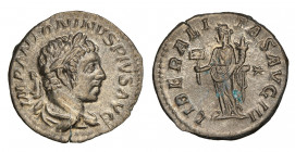 Elagabalus 218-222
Denarius, Rome, 221, AG 3.00 g.
Ref : RIC 103
NGC MS 5/5, 3/5