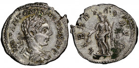 Elagabalus 218-222
Denarius, Rome, AG 3.18 g. 
Ref : RIC 107
NGC Choice AU 5/5, 3/5