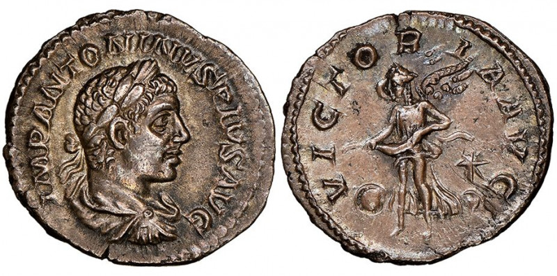 Elagabalus 218-222
Denarius, Rome, AG 2.82 g. 
Ref : RIC 161
NGC Choice AU 5/5, ...