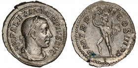 Severus Alexander 222-235
Denarius, 234, Rome, AG 3.30 g.
Ref : RIC 123
NGC MS 5/5, 3/5