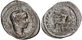 Severus Alexander 222-235
Denarius, 225, Rome, AG 2.90 g.
Ref : RIC 144
NGC Choice XF 5/5, 3/5