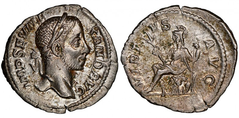 Severus Alexander 222-235
Denarius, Rome, AG 2.94 g.
Ref : RIC 221
NGC Choice AU...