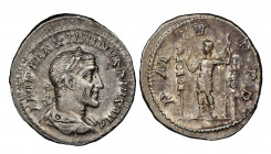 Maximinus I
Denarius, 235-238, Rome, AG 3.12 g
Ref : RIC 1
NGC AU 4/5, 3/5