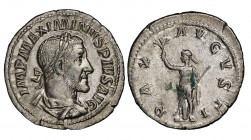 Maximinus I
Denarius , Rome, 236-238, AG 2.70 g. 
Ref : RIC IV 19
NGC AU 5/5, 4/5