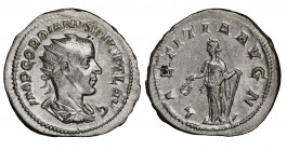 Gordian III
Antoninianus, Rome, AG 4.79 g.
Ref : RIC 86
NGC Choice XF 5/5, 3/5