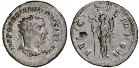 Gordian III
Antoninianus, Rome, AG 3.94 g.
Ref : RIC 141
NGC AU 4/5, 3/5