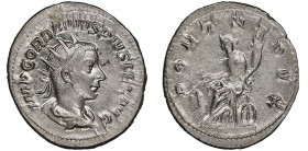 Gordian III
Antoninianus, Rome, AG 4.04 g.
Ref : RIC 143
NGC Choice AU 3/5, 4/5
