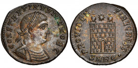 Constantinus II 337-340
Nummus, Heraclea, Bi 3.33 g.
Ref : RIC 96
NGC MS 5/5, 4/5