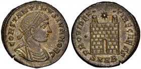 Constantinus II 337-340
Nummus, Heraclea, Bi 3.44 g.
Ref : RIC 96
NGC MS 5/5, 3/5