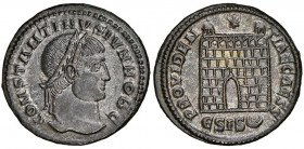 Constantinus II 337-340
Nummus, Siscia, Bi 3.10 g.
Ref : RIC 202
NGC Choice AU 5/5, 4/5