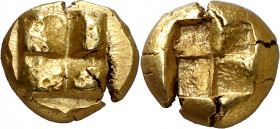 (600-550 a.C.). Jonia. Incierta. Hekté. (S. 3460 var) (BMC. XIV, 45). 2,46 g. EBC-.