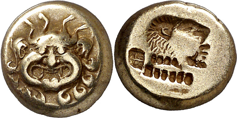 (521-478 a.C.). Lesbos. Mytilene. Hekté. (S. falta) (CNG. VI, 944). Ex Numismati...