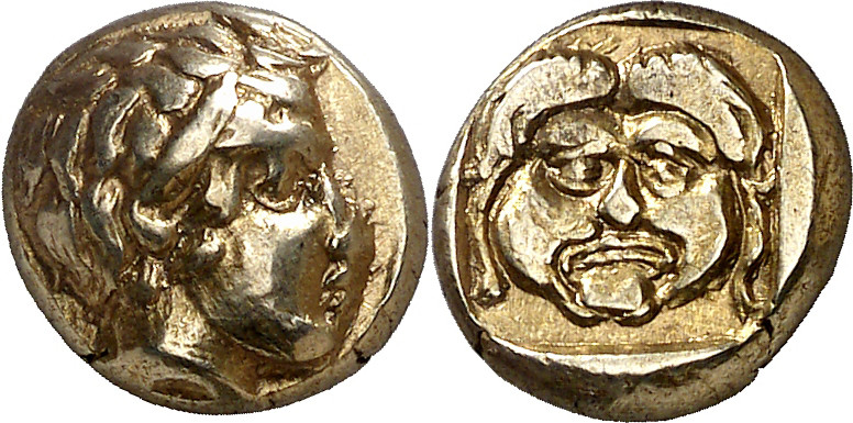 (454-427 a.C.). Lesbos. Mytilene. Hekté. (S. 4246) (CNG. VI, 980). 2,56 g. EBC-....