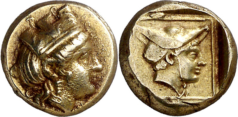 (412-378 a.C.). Lesbos. Mytilene. Hekté. (S. 4248) (CNG. VI, 1001). 2,55 g. EBC-...