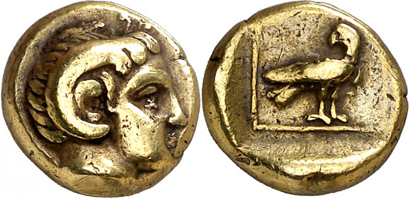 (377-326 a.C.). Lesbos. Mytilene. Hekté. (S. 4252) (CNG. VI, 1030). Ex Maison Pa...