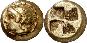 (400-330 a.C.). Jonia. Focea. Hekté. (S. 4530 var) (BMC. XIV, 45). 2,50 g. MBC.