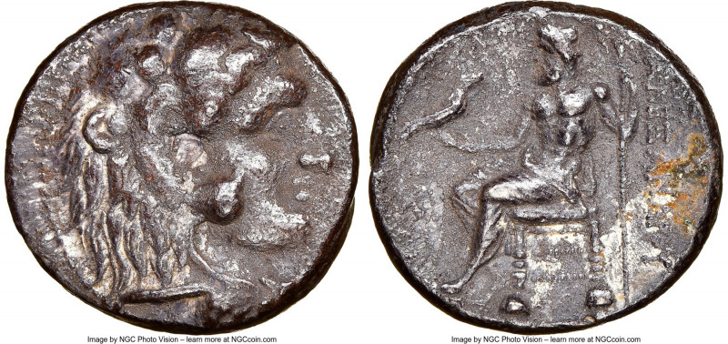 MACEDONIAN KINGDOM. Alexander III the Great (336-323 BC). AR tetradrachm (25mm, ...