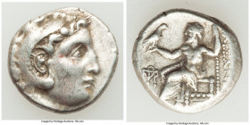 MACEDONIAN KINGDOM. Alexander III the Great (336-323 BC). AR drachm (17mm, 4.16 gm, 6h). VF. Posthumous issue of Abydus, ca. 310-301 BC. Head of Herac...