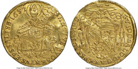Salzburg. Guidobald gold Ducat 1657 AU Details (Damaged) NGC, KM165, Fr-774. 3.45gm. 

HID09801242017

© 2020 Heritage Auctions | All Rights Reser...