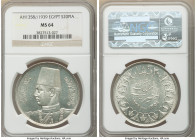 Farouk 20 Piastres AH 1358 (1939) MS64 NGC, British Royal mint, KM368. Brilliant and reflective fields and somewhat frosted devices. 

HID0980124201...