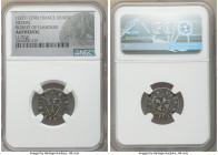 Nevers. Robert of Flanders Denier ND (1271-1296) Authentic NGC, Rob-4586, PdA-2153. 20mm. 1.02gm. 

HID09801242017

© 2020 Heritage Auctions | All...