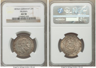 Prussia. Wilhelm I 2 Mark 1876-A AU58 NGC, Berlin mint, KM506. First year of type. 

HID09801242017

© 2020 Heritage Auctions | All Rights Reserve...