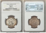 Prussia. Wilhelm II 2 Mark 1904-A MS65 NGC, Berlin mint, KM522. 

HID09801242017

© 2020 Heritage Auctions | All Rights Reserved